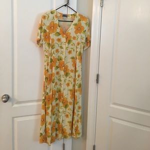 Floral summer dress